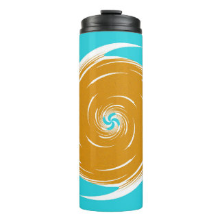 Southwestern Twirl Pattern Thermal Tumbler