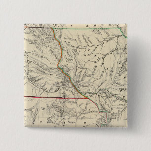 Southwestern United States 2 Inch Square Button