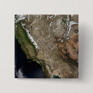Southwestern United States 2 Inch Square Button