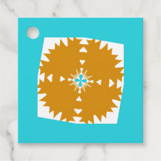 Southwestern Vibes Multi-Colour Pattern Favour Tags