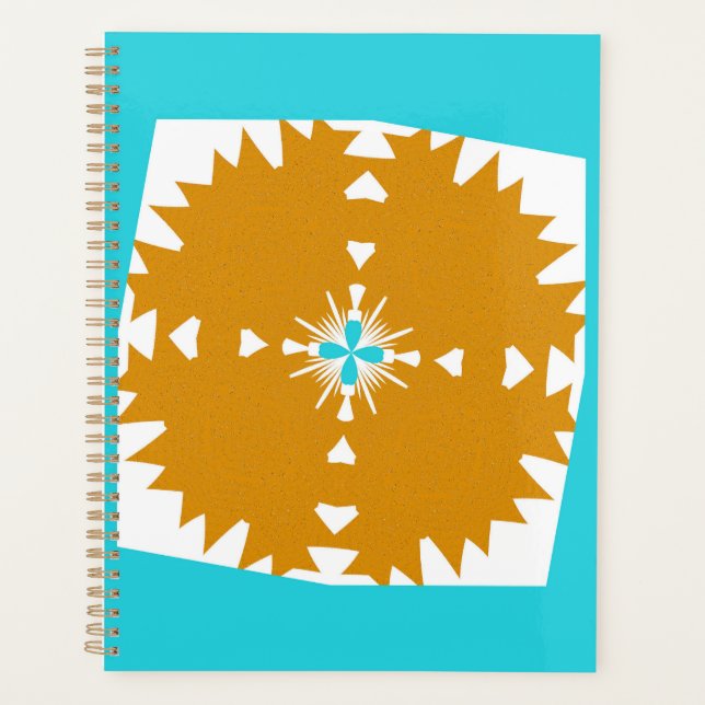 Southwestern Vibes Multi-Colour Pattern Planner (Front)