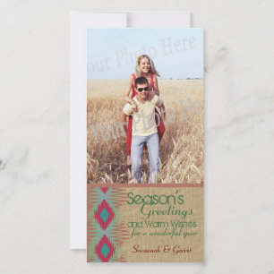 Southwestern Weave Holiday Greeting