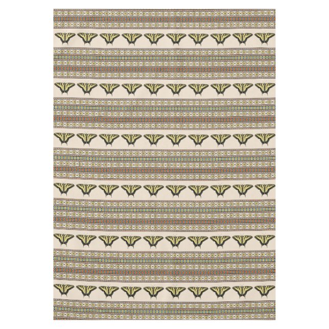 Southwestern Yellow Swallowtail Butterfly Medium Tablecloth (Front)
