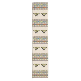 Southwestern Yellow Swallowtail Butterfly Short Table Runner