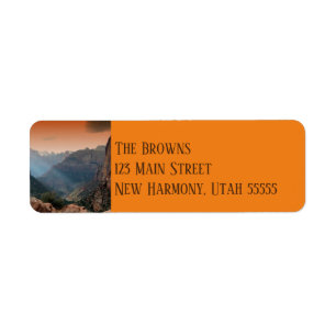 Southwestern Zion Canyon Adresse de retour