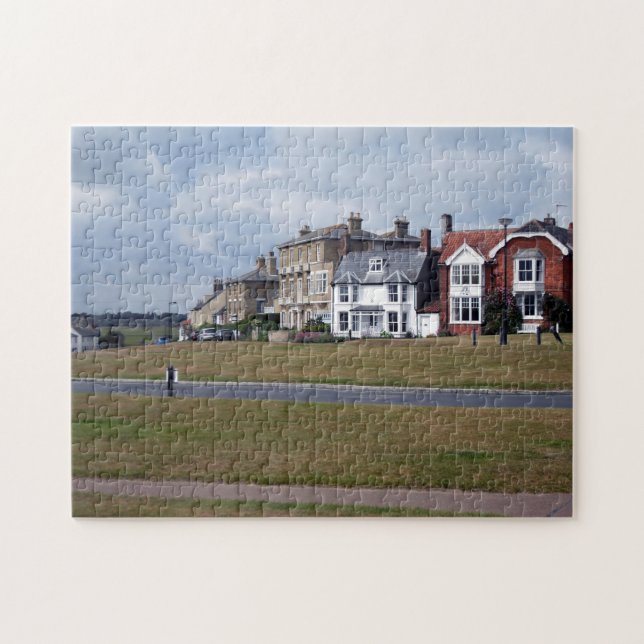 Southwold Green Houses Jigsaw Puzzle (Horizontal)