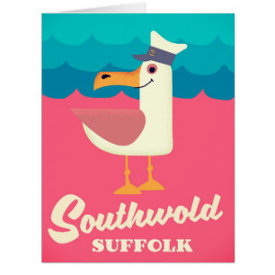 southwold suffolk travel poster