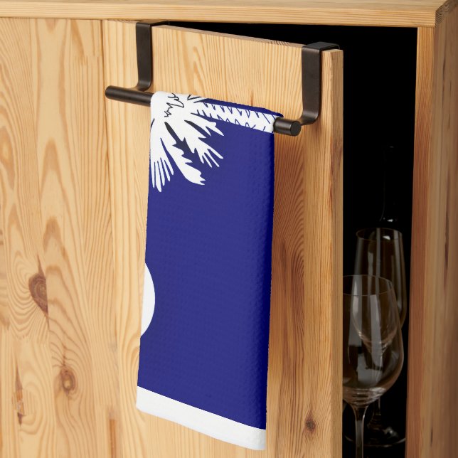 Soutnh Carolina's Flag  Kitchen Towel (Thirds Fold)