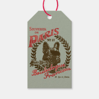 Souvenier de Paris Gift Tags