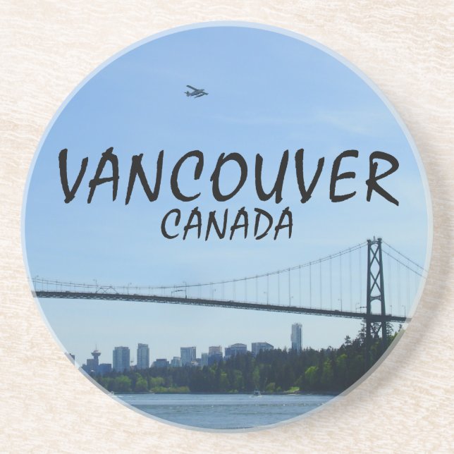 Souvenir Coas de Vancouver de dessous de verre de (Devant)