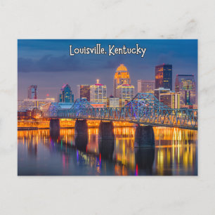 Souvenir de carte postale Louisville Kentucky