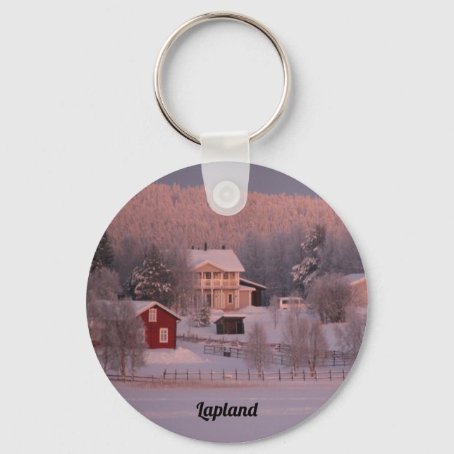 Souvenir de Laponie Keychain (Front)