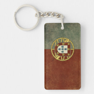 Souvenir de porte - clé de drapeau du Portugal