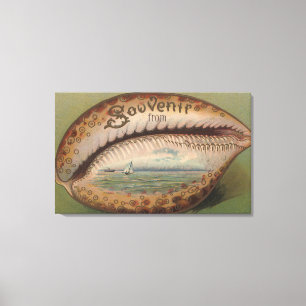 Souvenir From #5 - Any City, State Canvas Print