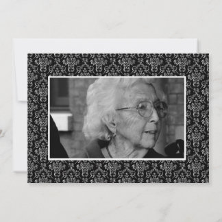 Souvenir funèbre Avis de décès Cartes photos
