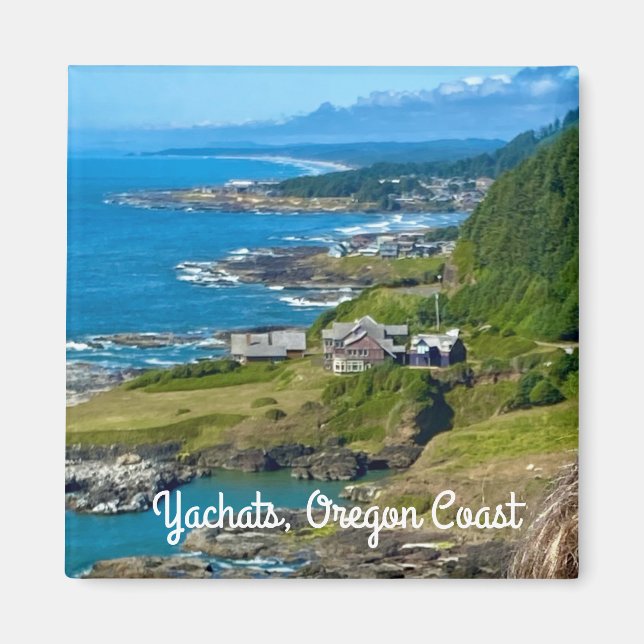 Souvenir Magnet: Yachats, Oregon Coast Magnet (Front)