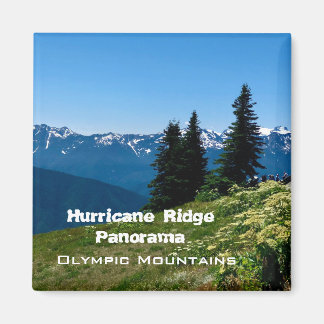 Souvenir Magnets: Hurricane Ridge-Olympic Mtns Magnet