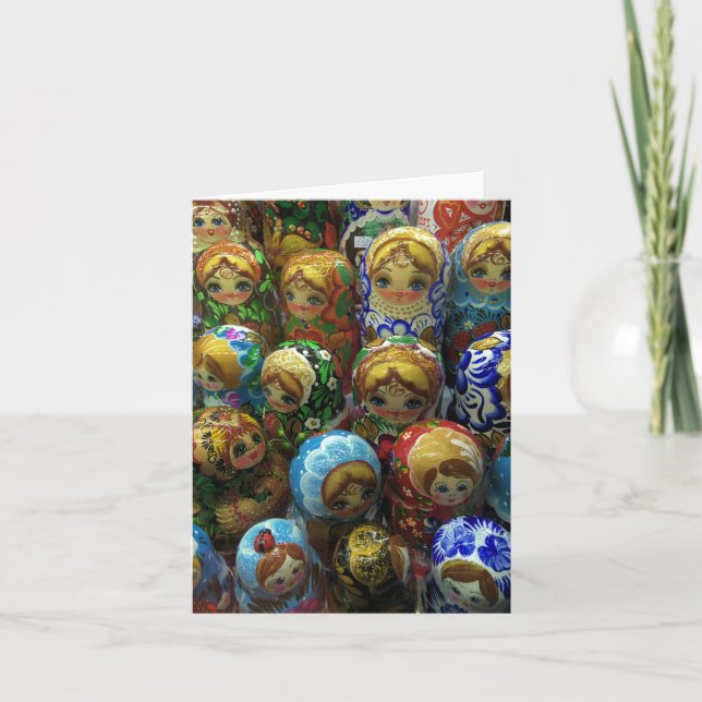 Souvenir Matryoshka Dolls Thank You (Front)