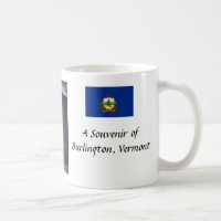 Souvenir Mug, Burlington, Vermont, USA