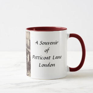 Souvenir Mug - London, Petticoat Lane