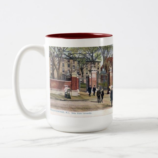 Souvenir Mug - Université Brown, Providence, RI (Gauche)
