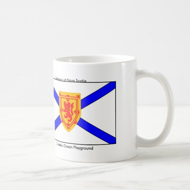 Souvenir of Nova Scotia Coffee Mug (Right)