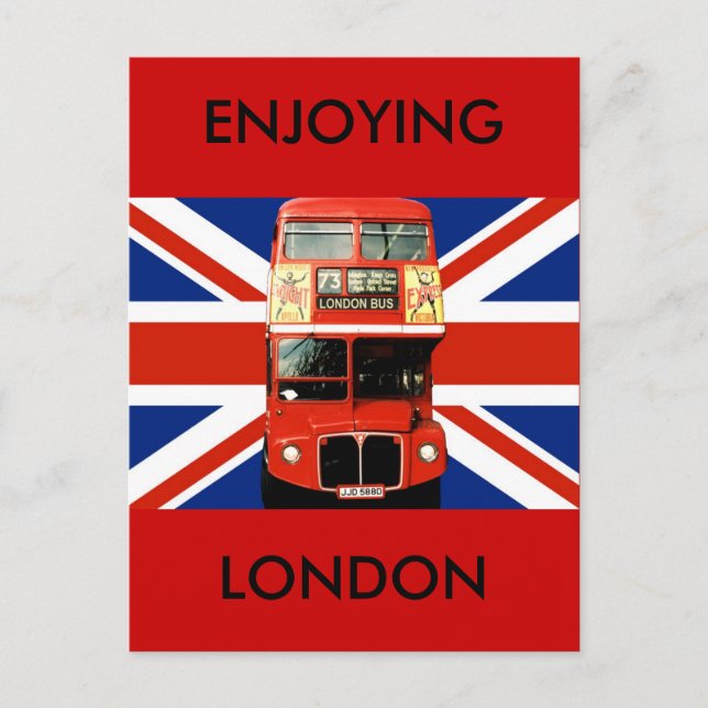 Souvenir Postcard from London England (Front)