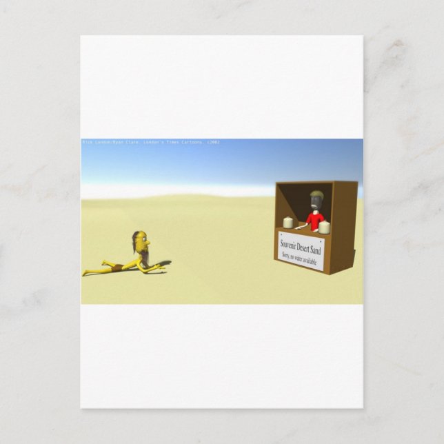 Souvenir Sand Drôle Tee - shirt Cartes de Mugs Cad (Devant)