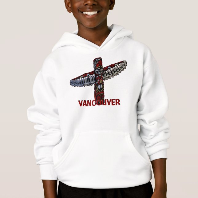 Souvenir Sweat - shirt à capuche de Vancouver pour (Devant)