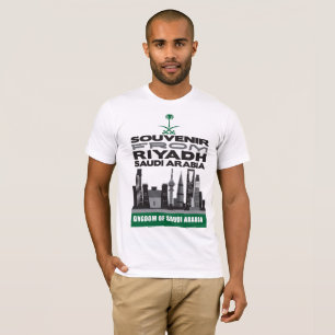 Souvenir T-shirt of Riyadh, Saudi Arabia