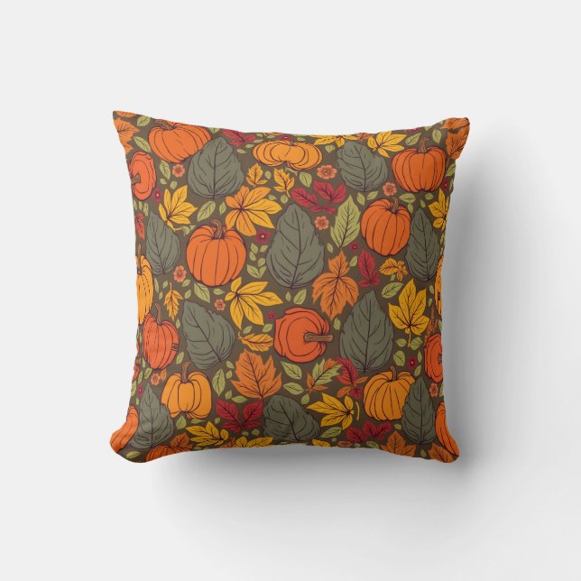 Souvenirs d'automne Coussin de coussin (Recto)