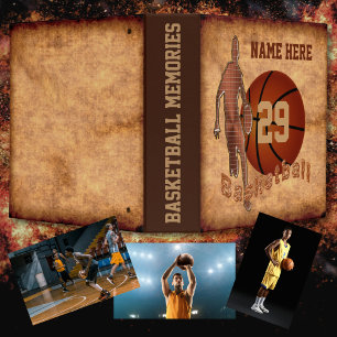 Souvenirs de basket-ball personnalisés Classeur de