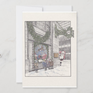Souvenirs de Noël à Field's Flat Carte de vœux de 