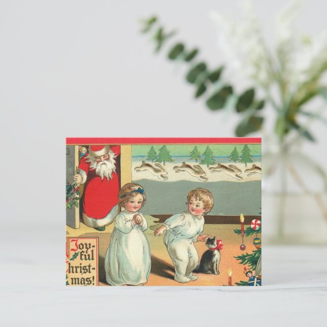 Souvenirs de Noël : Carte postale du passé (Debout devant)