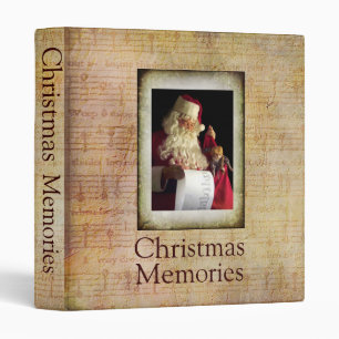Souvenirs de Noël Père Noël Classeur