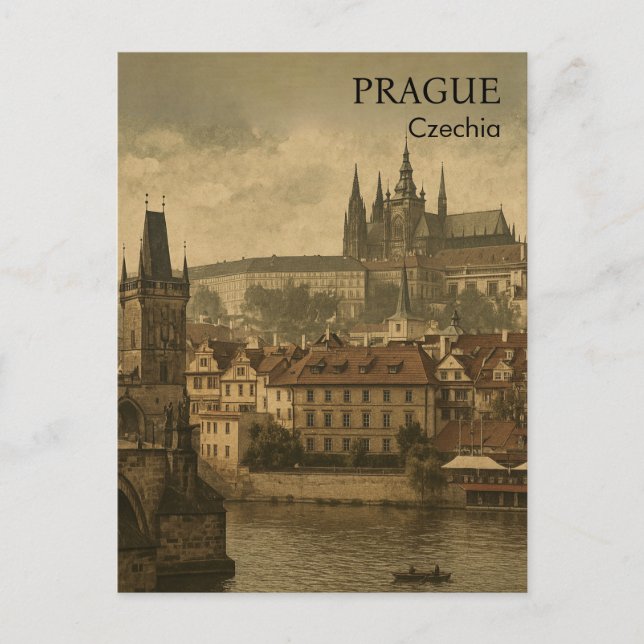 Souvenirs de Prague d'antan  Carte postale de voya (Devant)