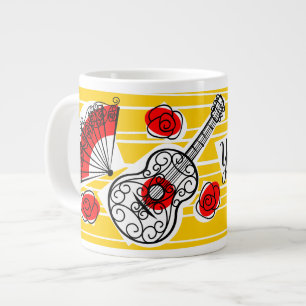 Souvenirs d'Espagne Nom jumbo de tasse
