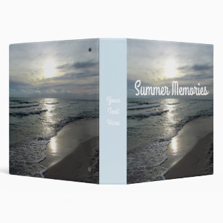 Souvenirs d'été au classeur de plage