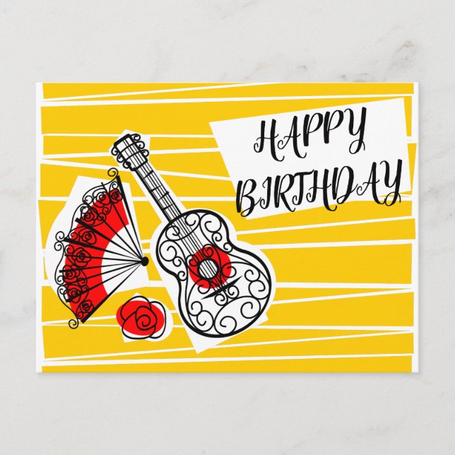 Souvenirs espagnols paysage de carte postale d'ann (Devant)