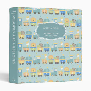 Souvenirs et jalons Baby Book Classeur pour garçon