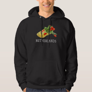 Souvenirs From Netherlands Wooden Clogs Dutch Souv Hoodie