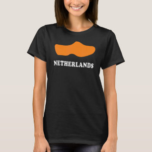 Souvenirs From Netherlands Wooden Clogs Dutch Souv T-Shirt