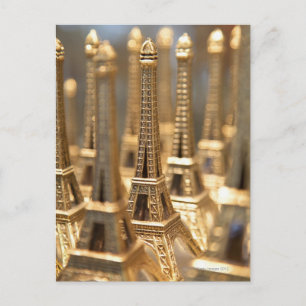 Souvenirs of Eiffel Tower Postcard