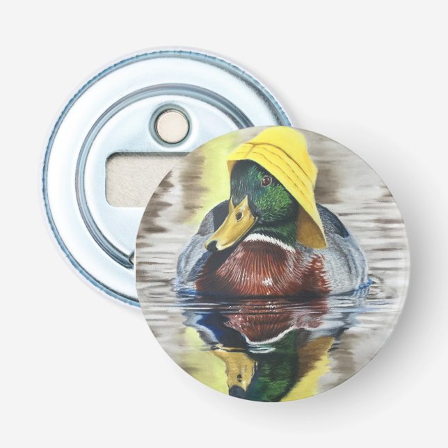 Souwester Ducky    Bottle Opener (Front)