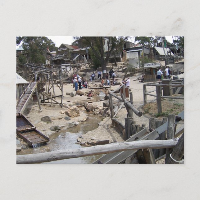 Sovereign Hill Ballarat Australia Postcard (Front)