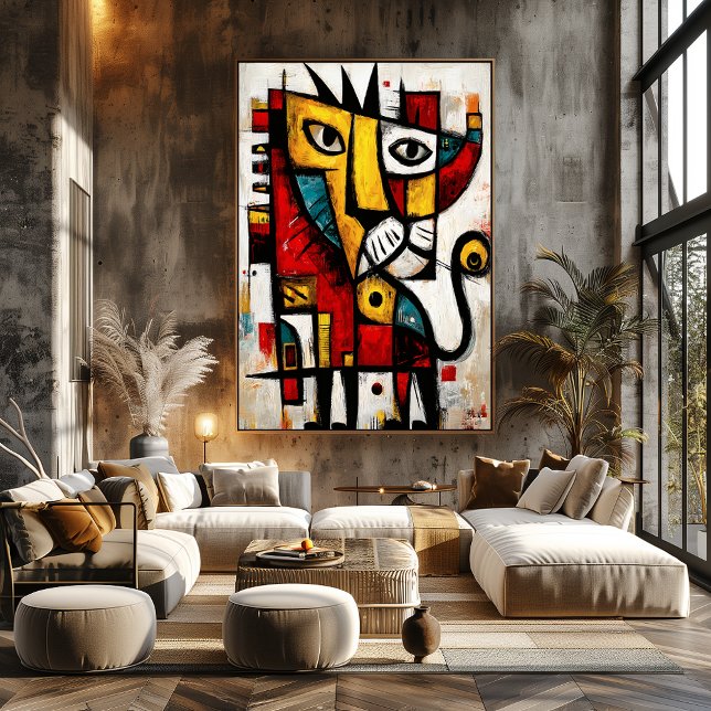 Sovereign Instinct — Contemporary Abstract Express Poster (Creator Uploaded)