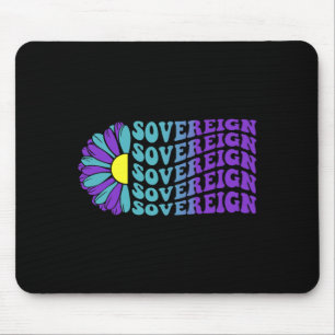 Sovereign Suicide Prevention Awareness Sunflower Mouse Pad