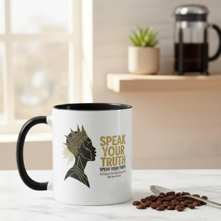 Sovereign Truth Graphic Tee – Ancestral Gold Editi Mug