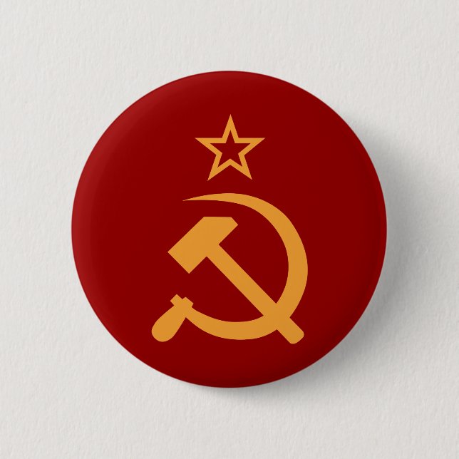 Soviet 2 Inch Round Button (Front)