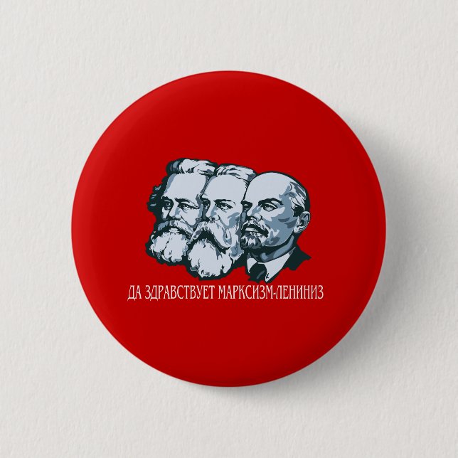 Soviet 2 Inch Round Button (Front)